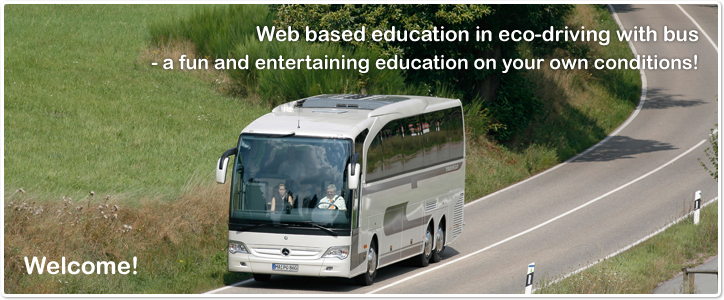 Webbaserad utbildning i sparsam körning / eco-driving med tjänstebil - en rolig och underhållande utbildning på dina villkor!
